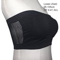 thumbnail image 4 of Sujetador sin aros Jumpingount Acolchado sin tirador color simple ropa interior cómoda estilo básico, 4 of 6