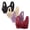 Black, variant on Bras for Women Front Closure Compression Bra for Women 4PCS Push up Bralette No Underwire Underarm Smoothing Lightweight Full Coverage Brassiere Solid Embroidered Underwear for Lady XL Red