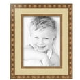 thumbnail image 2 of ArtToFrames 12" x 16" Gold Bamboo Cream Bronze Picture Frame, 12x16 inch Gold Wood Poster Frame (WOM-5255),  Pack, 2 of 7