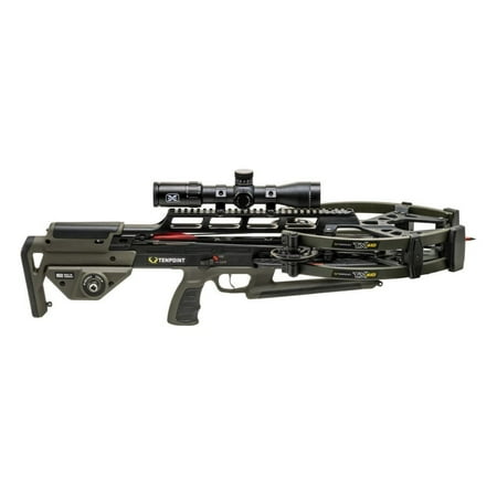 TenPoint TX 440 Crossbow with ACUslide MAXX Cocking Device and EVO-X Elite Scope (Moss Green)