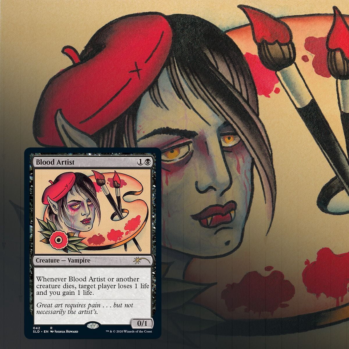 Magic: The Gathering TCG - Secret Lair Drop Series - Full Sleeves: The Tattoo Pack [Card Game, 2 Players]
