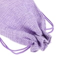 thumbnail image 3 of unbranded 10Ud Bolsa De Lino Morada Con Cordón Para Joyería Regalo Y Almacenamiento Con Material Ecológico, 3 of 8
