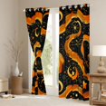 thumbnail image 3 of Castle Fairy Abstract Snake Black Out Curtains,Starry Sky Curtains Pack of 2 (42x63 Each), 3 of 6