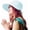 Sky Blue, variant on YEKEYI Sun Hats for Women with UV Protection Wide Brim Sun Hat Visor Summer Beach Outdoor Foldable Womens Cap