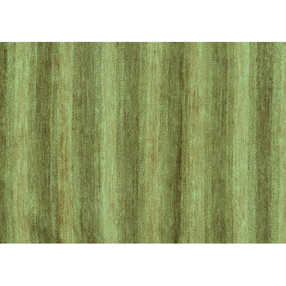 Ahgly Company Machine Washable Indoor Rectangle Abstract Turquoise Blue Modern Area Rugs, 5' x 7'