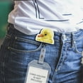 thumbnail image 6 of WIRESTER Set 2pcs Design Acrylic Key Card Holder Belt Clip Reel Id Badge Retractable - Baby Pig Duck, 6 of 6