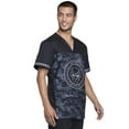thumbnail image 2 of Tooniforms Disney Men's V-Neck Medical Scrub Top TF707, 2 of 7