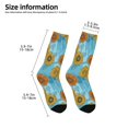 thumbnail image 2 of Sigee Sunflowers for Premium Children's Socks Unisex School Kids Boys Girls,Soft and Comfy Kids' Socks, 2 of 5