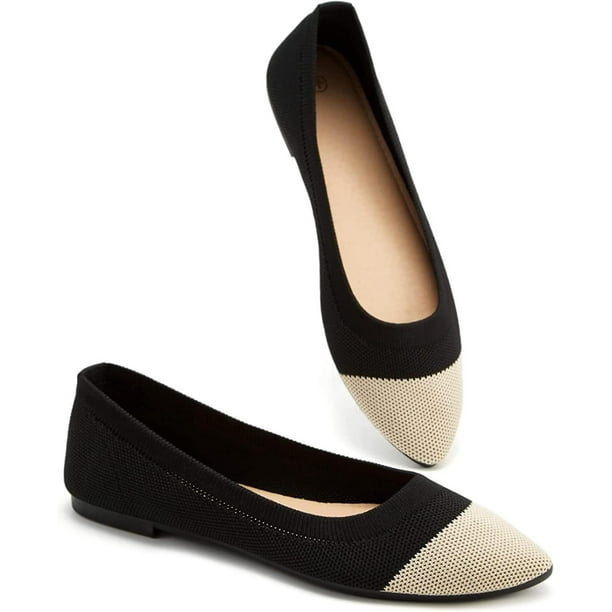 Pointed toe comfort flats discount