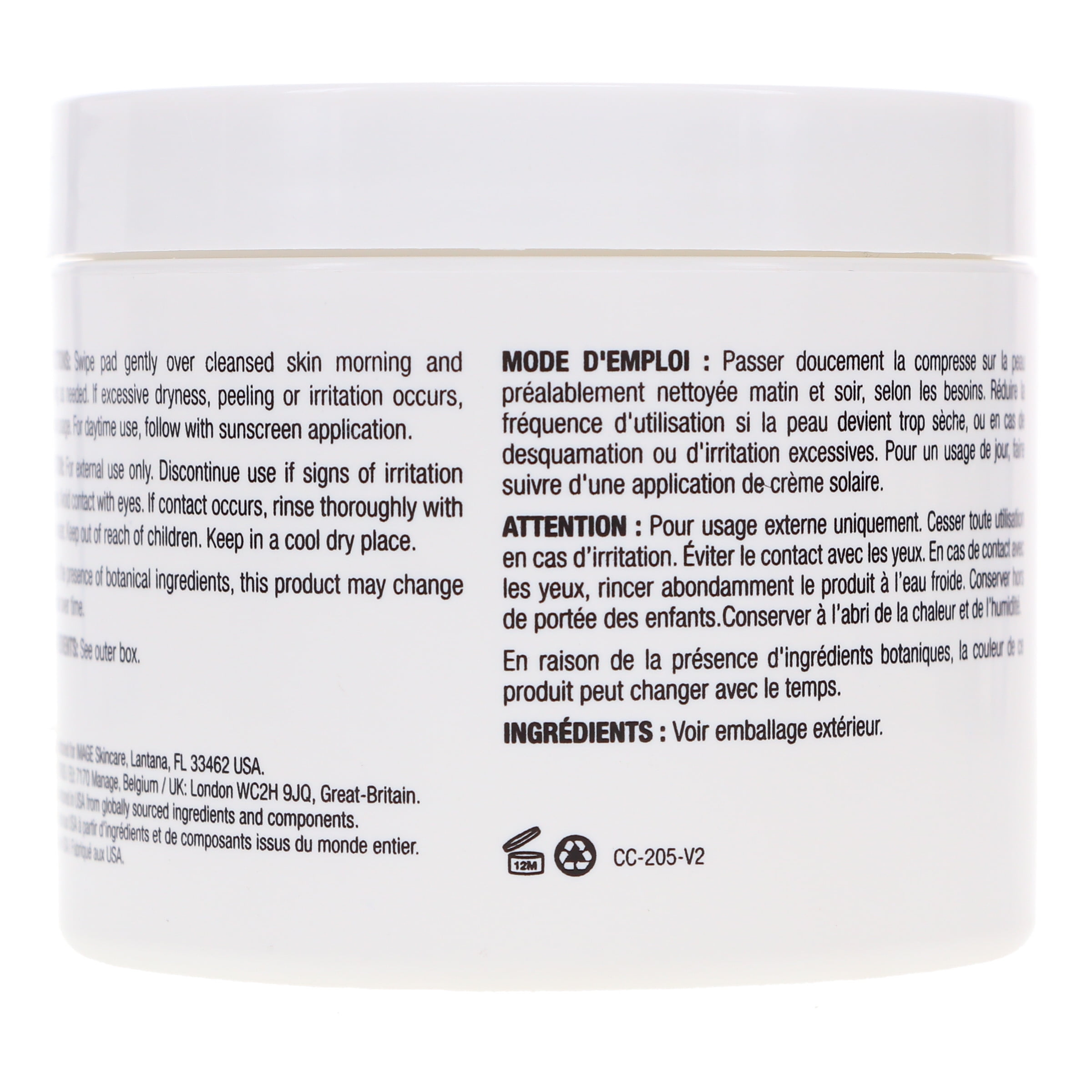 Image Skincare Clear Cell Salicylic Clarifying & Cleansing Pads, 60 pads