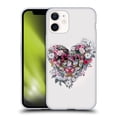 thumbnail image 1 of Head Case Designs Officially Licensed Riza Peker Skulls 9 Love Forever Soft Gel Case Compatible with Apple iPhone 12 Mini, 1 of 7