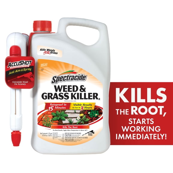 Spectracide Weed & Grass Killer with AccuShot Sprayer, 1.33 gal.