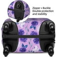thumbnail image 3 of Violet Luggage Cover Washable Elasticated Luggage Covers for Suitcase tsa Approved Stylish Dust and Scratch Resistant Luggage Case Protector for Kids and Adults -, 3 of 6