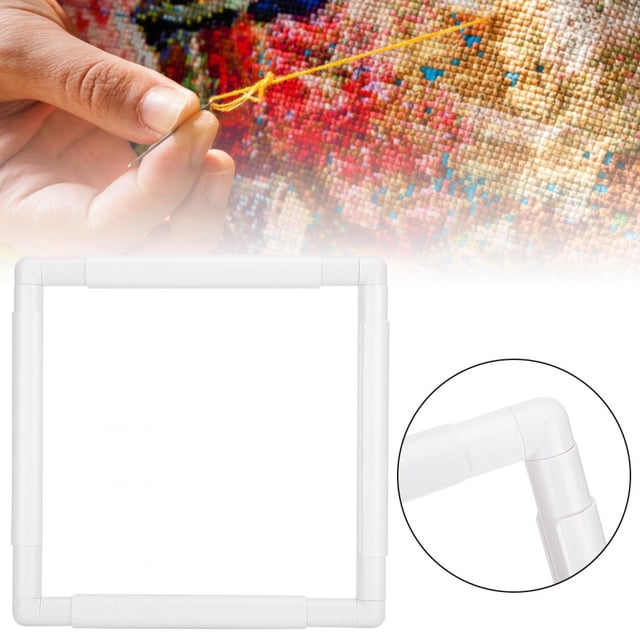 Gupbes Embroidery Frame, Square Shape Quilting Frame, For Embroidery Cross Stitch Sewing Silk Painting