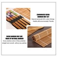 thumbnail image 3 of Kit para hacer sushi para principiantes Juego para hacer sushi DIY Utensilios para comer sushi incluye 2 sushi, 3 of 8
