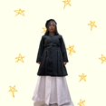 thumbnail image 2 of abrigo de niña, Maga boutique,talla8, color gris, una pieza, con boina, forro completo, detalle de moños,, 2 of 4