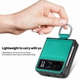 thumbnail image 4 of ELEHOLD for Motorola Razr 40 Leather Case Cover, with Metal Finger Ring Holder Slim Lightweight Shockproof Non-Slip Case for Motorola Razr 40,Green, 4 of 7