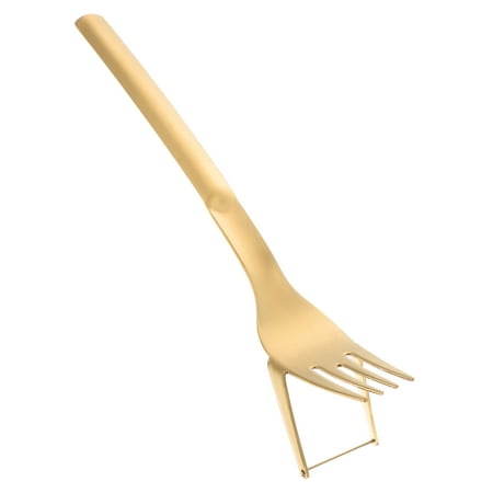 

TOYMYTOY Multipurpose Fruit Slicer Stainless Steel 2-in-1 Watermelon Fork Fruit Cutter