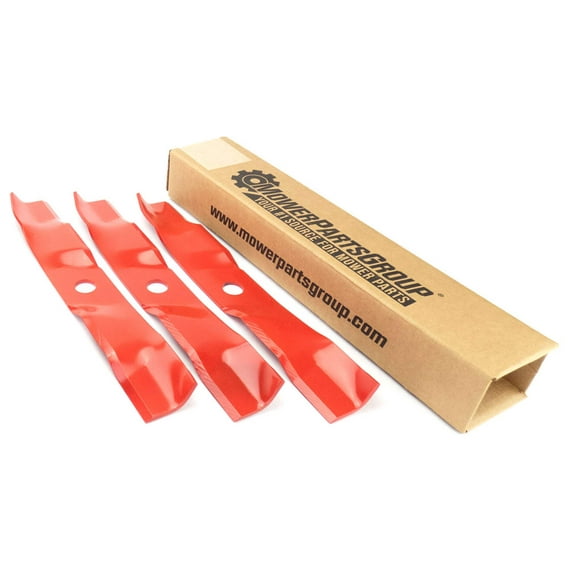 (3) Mulching Blades for Exmark 48" Laser Z - 103-6391, 103-6391-S
