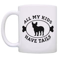 thumbnail image 2 of ThisWear French Bulldog Mug All My Kids Have Tails French Bulldog Rescue Gift French Bulldog Puppy 11 ounce 2 Pack Coffee Mugs, 2 of 4
