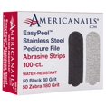 thumbnail image 1 of Americanails EasyPeel Pedicure Tiras abrasivas para lima de pies - Pedicura profesional para el cuidado de los pies - Callos de piel dura y agrietada Removedor de piel muerta para pies suaves - Herram, 1 of 5