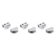 thumbnail image 1 of Kearding Office Hotel Glass Clamp Shelf Holder Panel Alloy Door Furniture Bracket Bedroom Mounted Hardware Aluminum Screw Type1 NO1, 1 of 6