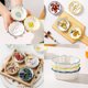 thumbnail image 5 of Cuencos pequeños creativos Cuencos para mojar con animales lindos Juego de 6 platos de acompañamiento Tazas de cerámica para salsas Cuencos para ensaladas Cuencos para bocadillos Cuencos, 5 of 6