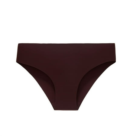 knqrhpse Seamless Underwear for Women No Show Underwear Women Seamless Thin Ice Silk Quick Drying And Comfortable Briefs Women Bottoming Pants Butt Lifting Panties Panties for Women Purple M