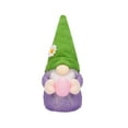 thumbnail image 2 of Easter Gnome Decorations Gnome Bunny Faceless Doll Easter Ornaments Spring Home Decor Gifts for Women Men Green 12.9 In, 2 of 6