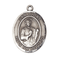 thumbnail image 3 of Pewter San Judas Medal on a 24 inch Heavy Curb Chain with a Prayer to St Jude Thaddeus Prayer Card., 3 of 6