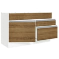 thumbnail image 5 of Mueble de Cocina Madesa Glamy 120 x 60 cm 1 Puerta 2 Cajones Blanco/Marrón, 5 of 5