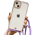 thumbnail image 1 of Apple iPhone 11 Case Long Chain Holder Shockproof Protective Plating Phone Case Ultra Hybrid for Apple iPhone 11 Heavy Duty Full Protection Slim Back Cover, 1 of 5