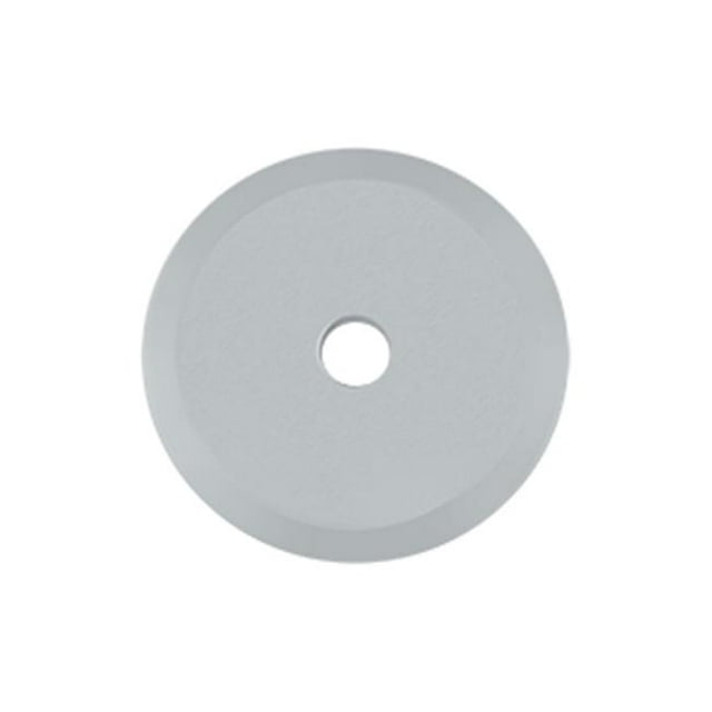 Deltana BPRK125U26D 1.25 in. Diameter Base Plate for Knobs- Satin Chrome - Solid