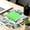 Green-GN, variant on Picture keeper, slim photo case, foldable portable layout, flexible frame, for small prints and miniature photograph arrangement