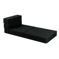 thumbnail image 3 of Sofá cama plegable Atlas del descanso individual color gris estilo Puff, 3 of 6