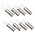 thumbnail image 2 of 8 piezas de soportes de acero inoxidable para maíz, palillos para maíz, accesorios para parrilla, mango redondo, soporte para mazorcas de maíz, tenedo, 2 of 9