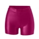 thumbnail image 3 of MKLEKYY Pantalones Cortos Para Mujer, Informales, Con Cordón, Cómodos, De Moda, De Cuero, Ajustados, Sexis, Para Exteriores Y Ocio., 3 of 4