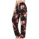 thumbnail image 1 of WILLBEST Pantalones Casuales elegantes para Mujer, Pantalones Harén de Cintura Elástica a La Moda con Bolsillo, Pantalones Holgados y Cómodos con Estampado para Uso Diario. Grande, 1 of 6