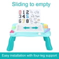 thumbnail image 1 of Doodle Board Table, Detachable Doodle Board,  Doodle Board Folding For Writing Drawing Kids Toddler, 1 of 8