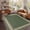 Sage Green, variant on HIWEAVER Yellow 2' x 6' Easy Jute Runner for Kitchen Non Slip Stain Resistant Scalloped Indoor Outdoor Throw Carpet Non Shedding Modern Geometric Mat for Hallway Outdoor Patio Rug