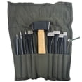 thumbnail image 2 of National Artcraft 9-Piece Stone Carving Set with Roll-Up Canvas Storage Pouch, 2 of 3