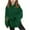 Blackish Green, variant on Teen Girls Fleece Split Hoodies Kids Plain Oversized Loose Pullover Thumb Hole Hooded Sweatshirts Cute Warm Clothes (Brown, 5-6 Years)