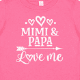 thumbnail image 4 of Inktastic Mimi and Papa Love Me Boys or Girls Baby T-Shirt, 4 of 5