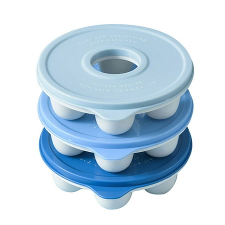 

Geruite Ice Mold Reusable Doughnut Ice Tray Semisphere Ice Making Box