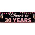 thumbnail image 6 of LUUFILx Cheers to 30 Years Anniversary Backdrop Banner with Balloons and Stars Party Decorations Event Props Celebration Background Milestone Festive Decor, 6 of 9