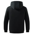 thumbnail image 3 of Dxzfnsa Mens Heated Hoodies Multiple Heating Zones Heated Jacket for Men Warm Solid Color Long Sleeve Sweatshirt Coats, 3 of 8