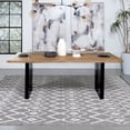 thumbnail image 2 of Bradshaw 80-inch Live Edge Wood Dining Table Natural Acacia, 2 of 7