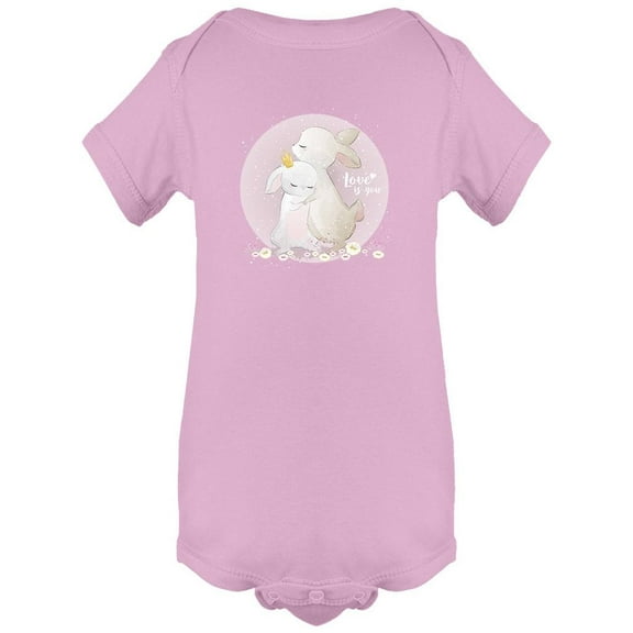 Bunny Love Bodysuit Infant -Image by Shutterstock, 24 Months
