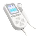 thumbnail image 1 of Detector cardíaco Fetal para bebé, pantalla LCD sin radiación, Monitor de ritmo cardíaco Fetal Doppler curvo de alta calidad ER, 1 of 5