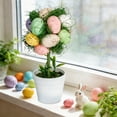 thumbnail image 6 of Moocorvic Easter Egg Plant Decorations, Spring Festival Home Decor for Easter Day, Party, Indoor Holiday Decor, 6 of 9
